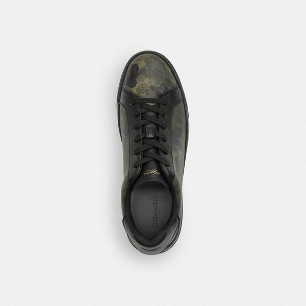 Pánské Tenisky Coach High Line In Signature Camo Print Maskáčové | 8259301-CZ